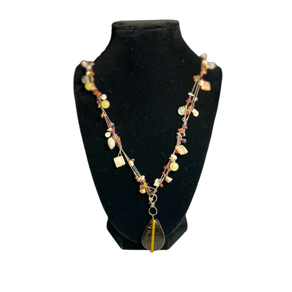 VTG Handmade Beaded Necklace